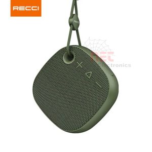 اسبيكر بلوتوث محمول RECCI بتصميم مميز وجودة صوت عاليةRecci Portable Bluetooth Speaker with premium sound and compact design