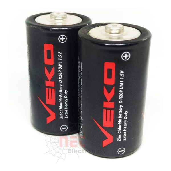 حجارة طرش كاربون مقاس D VEKO للسخان – R20 MONO VEKO Carbon D Batteries for Heater – R20 MONO