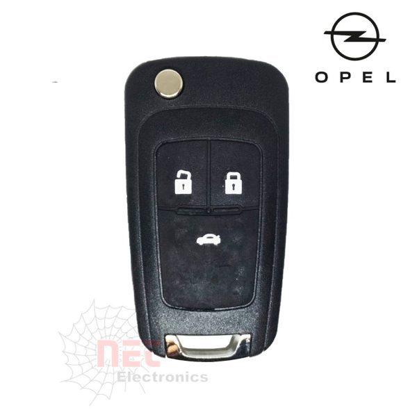 هاوسنج ريموت أوبل أسترا 3 زرار عالي الجودة لحماية الريموت High-quality Opel Astra 3 Button Remote Housing for remote protection