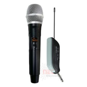 مايك لاسلكي ميديا كوم 380H – ميكروفون بلاستيكي احترافي بجودة صوت عاليةWireless Microphone MediaCom 380H – Professional Plastic Mic with High-Quality Sound