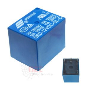 ريليه 12V - 10A - 5PIN مربع RELAY