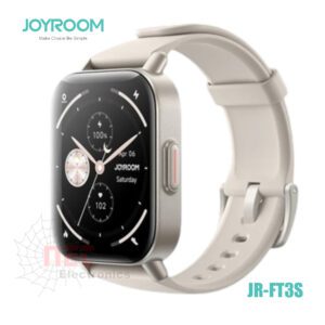 ساعة سمارت JOYROOM FT3S تيتانيوم – تصميم أنيق مع مميزات ذكية لمراقبة اللياقة والاتصالJOYROOM FT3S Titanium Smart Watch – Elegant design with smart features for fitness tracking and connectivity