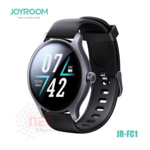 ساعة سمارت JOYROOM FC1 رمادي – شاشة لمس وتتبع النشاط ساعة JOYROOM FC1 الذكية للرجال والنساء – إشعارات ومكالماتJOYROOM FC1 Smart Watch Gray – Touchscreen and Activity Tracking JOYROOM FC1 Smart Watch for Men and Women – Notifications & Calls