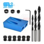 طقم تخريم خشب بزاوية مائلة SL مثالي لأعمال النجارة الدقيقة وتثبيت الأخشاب باحترافية SL Wood Angle Drilling Kit – Ideal for precise woodworking and professional timber joinery