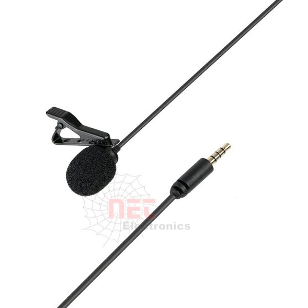 مايك BOYA مشبك للموبايل – ميكروفون لافالير محمول لتسجيل صوت نقي بجودة احترافية، BOYA Clip-On Microphone for Mobile – Portable Lavalier Mic for Professional Clear Sound