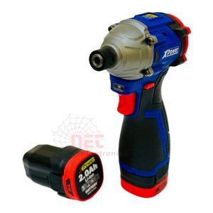 إمباكت درايفر 16.8V اكس باور XP16-180 ببطاريتين وعزم 180 نيوتنImpact Driver 16.8V X-Power XP16-180 with Dual Batteries and 180Nm Torque