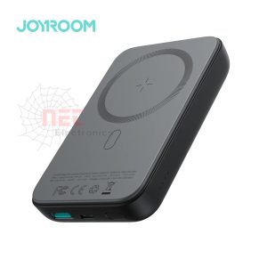 باور بانك JOYROOM 5000mAh MagSafe Mini صغير الحجم للشحن المغناطيسي السريعJOYROOM 5000mAh MagSafe Mini Power Bank – Compact Magnetic Wireless Charger