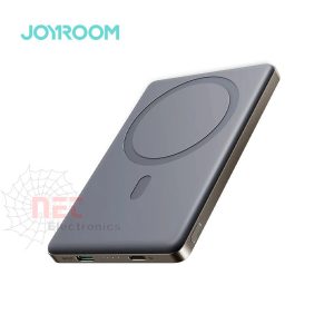 باور بانك 5000 ماج سيف JOYROOM ULTRA SLIM صغير الحجم وخفيف الوزن لشحن آمن وسريع JOYROOM ULTRA SLIM 5000mAh MagSafe Power Bank – Compact and Lightweight for Safe & Fast Charging