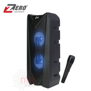 صب قطعة واحدة شحن بالمايك ZERO ZR585S صغير الحجم وقوي الصوت لاسلكيZERO ZR585S One-Piece Rechargeable Bluetooth Speaker with Mic – compact and powerful