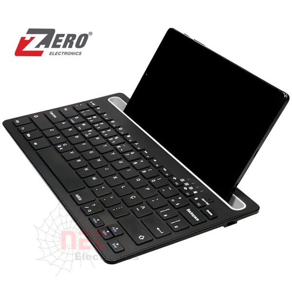 كيبورد ميني بلوتوث ZERO ZR3666 لاسلكي صغير الحجم ومتعدد الاستخداماتZERO ZR3666 Mini Bluetooth Wireless Keyboard – Compact and Versatile Design