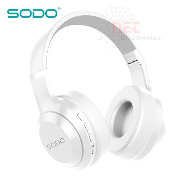 هيدفون بلوتوث SODO 1121 لاسلكي بتصميم أنيق وجودة صوت ستيريو عاليةSODO 1121 Bluetooth Headphone – Wireless headset with sleek design and high stereo sound quality