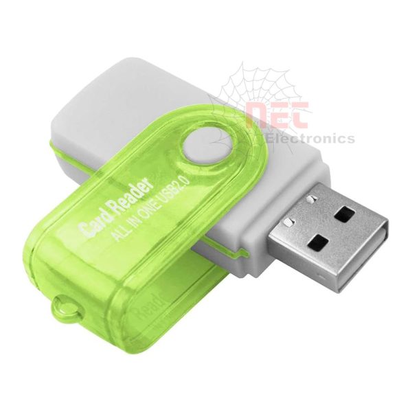 ريدر متعدد الاستخدامات لقراءة كروت الذاكرة SD وMicroSD Multi-function card reader for SD and MicroSD memory cards