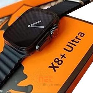 ساعة سمارت X8 Ultra بشاشة كاملة وخصائص صحية متعددةSmart Watch X8 Ultra with full screen and health tracking features
