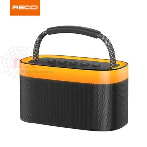 سبيكر بلوتوث RECCI PHANTOM PORTABLE محمول بصوت قوي وإضاءة RGB RECCI PHANTOM PORTABLE Bluetooth Speaker with powerful sound and RGB lighting