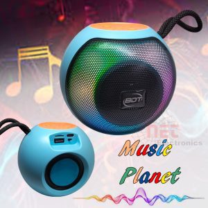 سبيكر بلوتوث مكتبي صغير بشكل كورة بتصميم عصري وجودة صوت عالية – 331 BDT Bluetooth Desktop Speaker – Compact Ball-Shaped Design with High-Quality Sound – 331 BDT