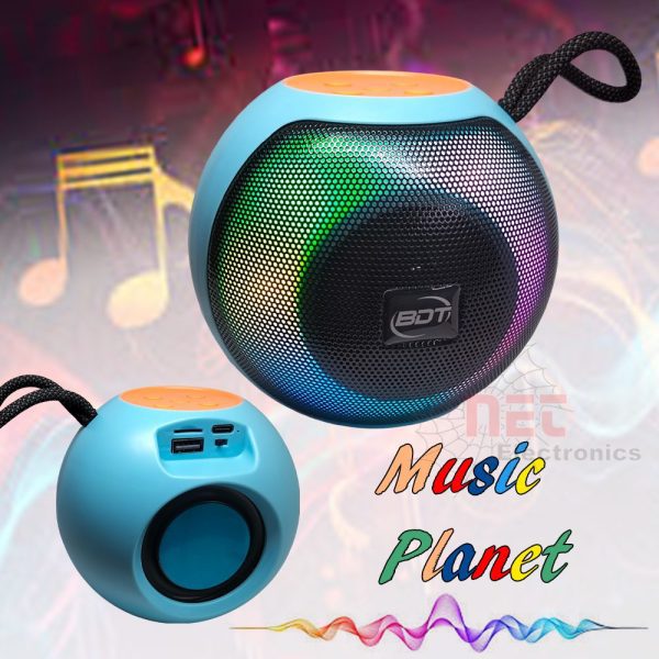 سبيكر بلوتوث مكتبي صغير بشكل كورة بتصميم عصري وجودة صوت عالية – 331 BDT Bluetooth Desktop Speaker – Compact Ball-Shaped Design with High-Quality Sound – 331 BDT