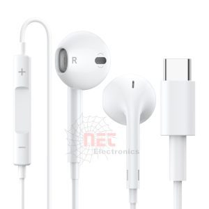 سماعة تايب سي ANKER أصلية بجودة صوت عالية وتصميم مريح داخل الأذن Original ANKER Type-C Headphones with high sound quality and in-ear comfort
