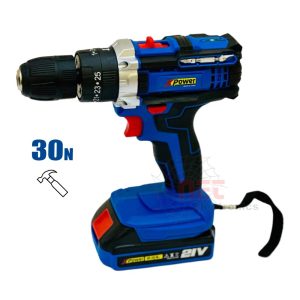 شنيور ماكيتا برشليس 21V دقاق ببطارية واحدة 2A أمبير موديل XP‑BL21/170‑1Makita 21V Brushless Hammer Drill with 1x 2A Battery – Model XP‑BL21/170‑1