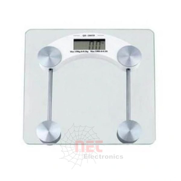 ميزان قدم ديجيتال زجاج 2005D بشاشة LCD وتصميم زجاجي أنيقGlass Digital Foot Scale 2005D with LCD display and sleek glass design