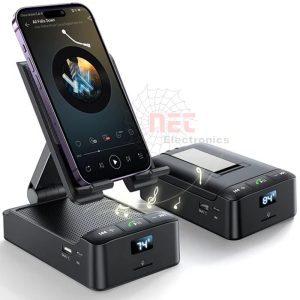 اسبيكر بلوتوث باور بانك JOYROOM مع حامل موبايل وتابلتJOYROOM Bluetooth Speaker with Power Bank and Mobile & Tablet Holder