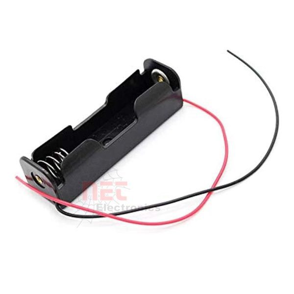 بيت بطارية 3.7 فولت فردي لحمل بطارية 18650 بأمان وكفاءة Single 3.7V Battery Holder for secure and efficient 18650 battery mounting