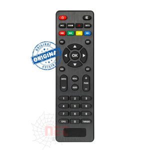 ريموت QMAX H4 HD أصلي للتحكم في الرسيفر بدقة وجودة عالية Original QMAX H4 HD Remote Control for Accurate and High-Quality Receiver Operation