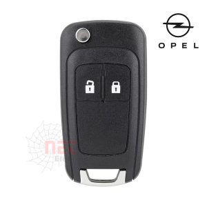 هاوسنج ريموت أوبل أسترا 2 زرار - غلاف حماية ريموت سيارة أوبل أسترا Opel Astra 2 Button Remote Housing - Protective Shell for Opel Astra Car Remote