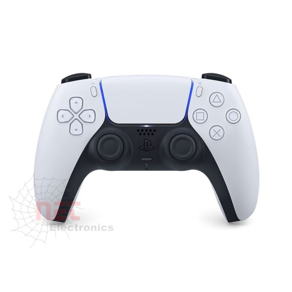 ذراع بلاي ستيشن 5 أبيض SONY أصلي بتصميم عصري وأداء احترافي Sony PS5 White Controller with modern design and pro-level performance