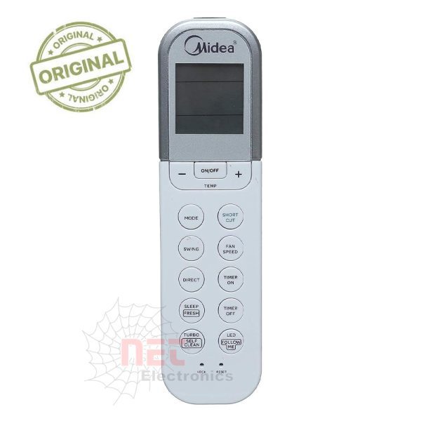 ريموت تكييف كاريير ميديا أصلي للتحكم في التكييف بسهولة وفعالية Original Carrier Midea AC Remote Control for easy and effective air conditioner operation