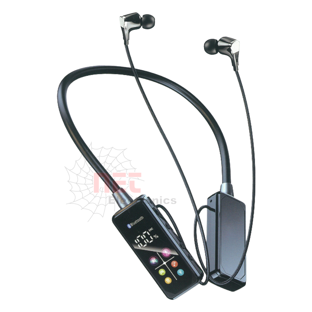 سماعة بلوتوث رياضية U601 بطوق مرن وخفيفة الوزن للاستعمال أثناء التمارين U601 Bluetooth sports headset with flexible neckband and lightweight design for workouts