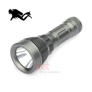 كشاف غطس يدوي وسط POWER STYLE مقاوم للماء للإضاءة في الرحلات والغطس Power Style Medium Waterproof Diving Flashlight for Outdoor and Underwater Use