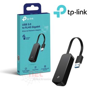 كارت لان USB-3 بسلك TP-LINK UE306 بمنفذ RJ45 وتصميم مدمج كارت لان TP-LINK USB 3.0 بسلك – أداء سريع واتصال مستقر TP-LINK USB 3.0 LAN Adapter with Cable – Model UE306 for fast and stable Ethernet connection