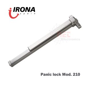 كالون باب طوارئ دفن 210 IRONA لتأمين مخارج الطوارئ بشكل خفي وفعال IRONA 210 Concealed Emergency Door Lock for hidden and efficient emergency exits