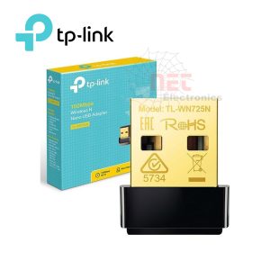 واي فاي USB نانو 150 ميجا TP-LINK TL-WN725N صغير الحجم عالي السرعة لتوصيل الإنترنت اللاسلكي TP-LINK TL-WN725N Nano USB Wi-Fi Adapter 150Mbps – Compact and High-Speed Wireless Connection