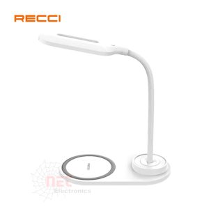 العربية: اباجورة مكتب تاتش مع شاحن وايرليس RECCI موديل RLS-L08English: Desk Lamp Touch with Wireless Charger RECCI Model RLS-L08
