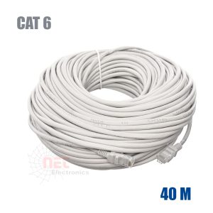 سلك نت 40 متر CRASH – وصلة شبكة إيثرنت جاهزة للتوصيلCRASH 40m Ethernet Cable – Pre-Made Ready-to-Use Network Connection