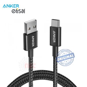 كابل شحن USB إلى Type-C من أنكر A8173H11 عالي الجودة من ANKER ETISAL Anker USB to Type-C Charging Cable A8173H11 - High-Quality Fast Charging Cable by ANKER ETISAL