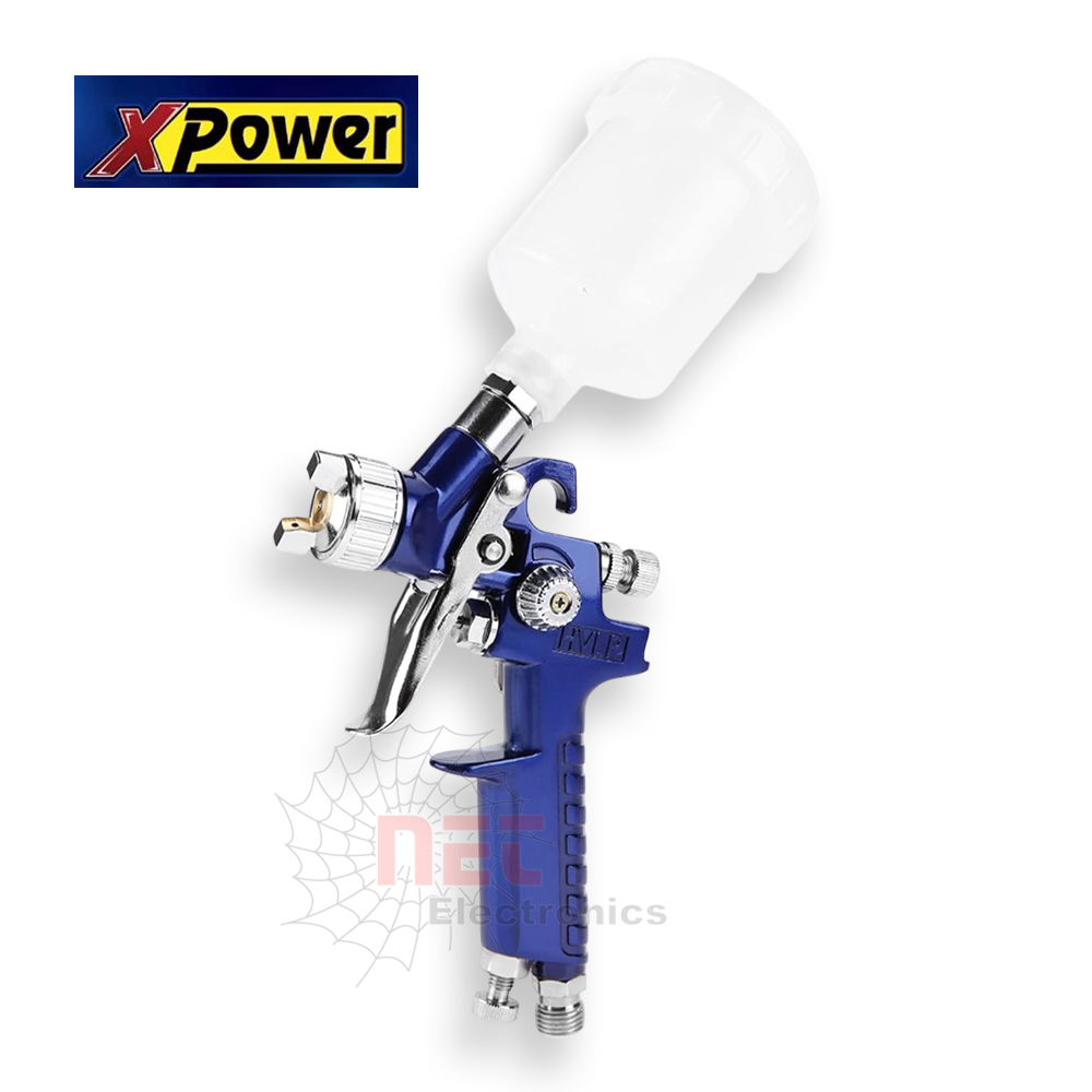 مسدس رش دوكو XPOWER H-2000A فوهة 1.5 لتشطيب احترافي على السيارات والأسطح الخشبية XPOWER H-2000A Spray Gun with 1.5mm Nozzle for Professional Car and Wood Surface Paintin