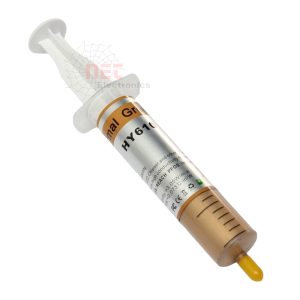 معجون تبريد ذهبي للمعالج - حقنة كبيرة 30 جرام لتبريد عالي الأداءGold Thermal Paste for CPU - Large Syringe 30g for High-Performance Cooling