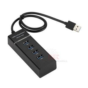 هاب USB 3.0 أربع مداخل – موزع يو اس بي عالي السرعة 4 منافذUSB Hub 3.0 4 Ports – High-Speed Multiport USB Splitter