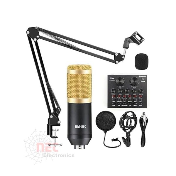مايك + ميكسر احترافي MIC PROFESSIONAL + MIXER