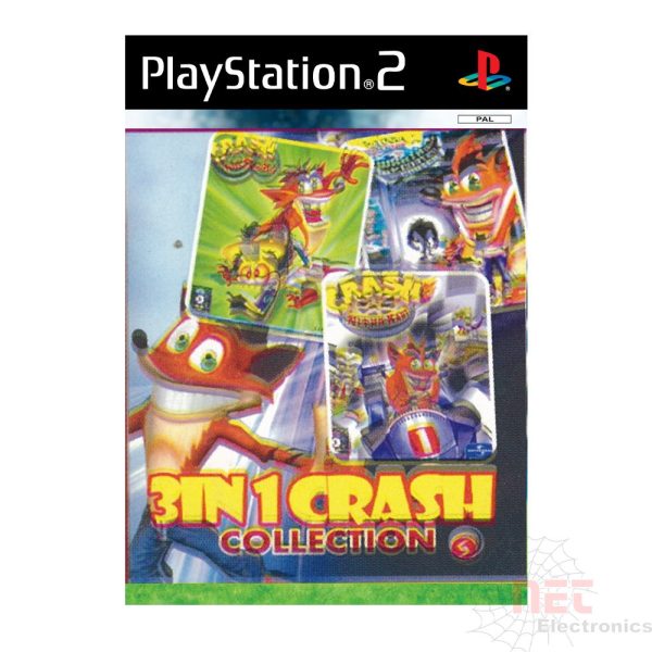 Crash 3 In 1 PS2 CD