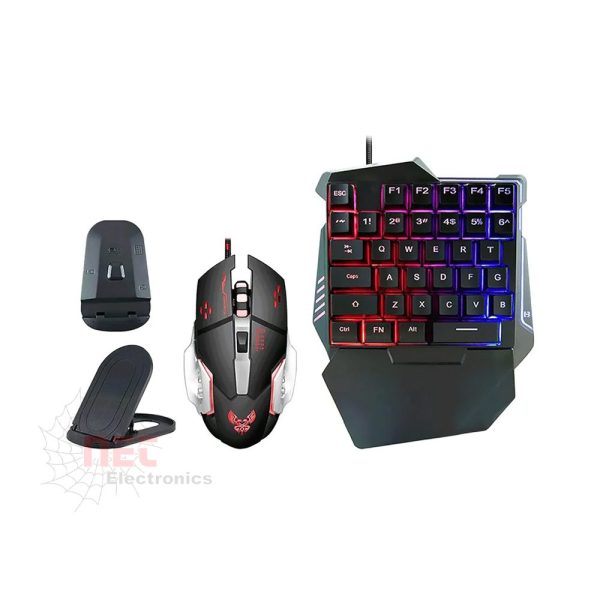 كيبورد + ماوس للموبايل 4×1 G508 ONE-HAND