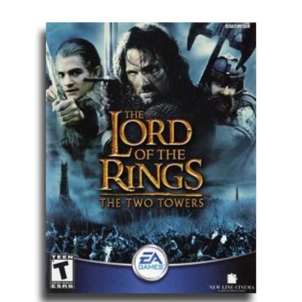 THE LORD OF THE RINGS THE TWO TOWERS PS2 CD