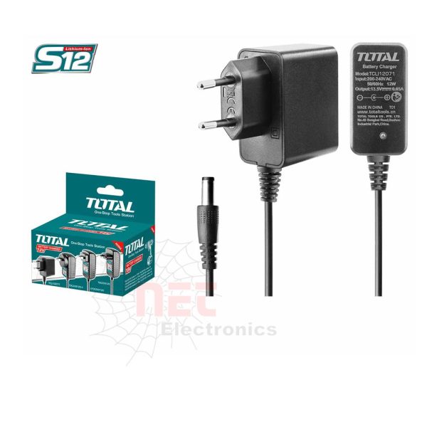 شاحن بطارية 12V أدابتور TOTAL